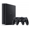 PlayStation 4 - Konsole (500GB, schwarz, slim) inkl. 2. DualShock Controller